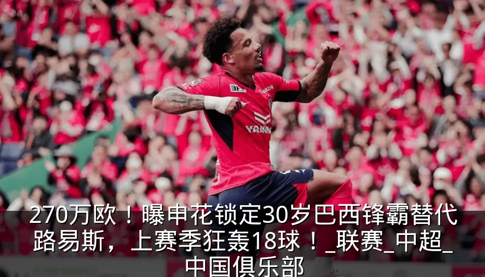 270万欧！曝申花锁定30岁巴西锋霸替代路易斯，上赛季狂轰18球！_联赛_中超_中国俱乐部